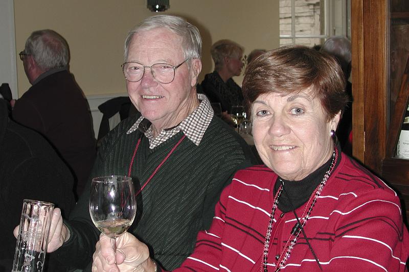 DSCN1432 Chuck & Freda share a drop of the grape.