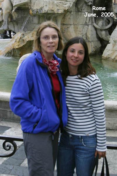 IMG_2688 Adele with Katie Parla, our wonderful guide.