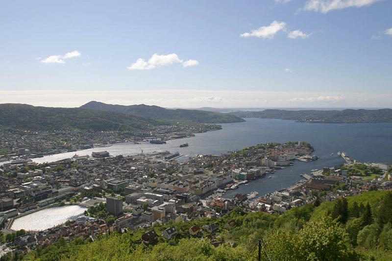 IMG_0639 Back to Bergen.  A view from the hill.