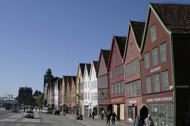 IMG_0648 Old buildings in old Bryggen.