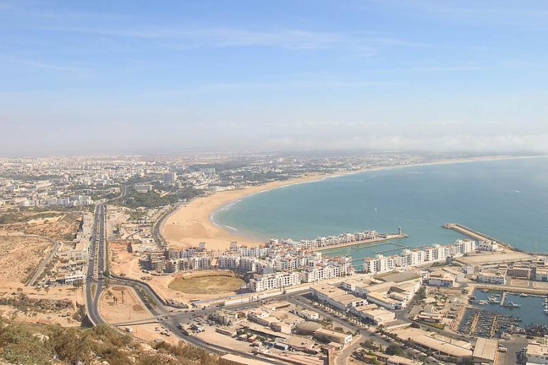 CRW_4335 Oct. 20, 2006 - Agadir, Morocco.  Agadir from the fortress.