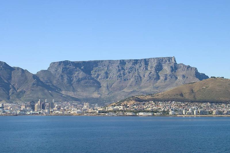 CRW_4649 Nov. 7, 2006 - Capetown, South Africa.  Table Mountain.