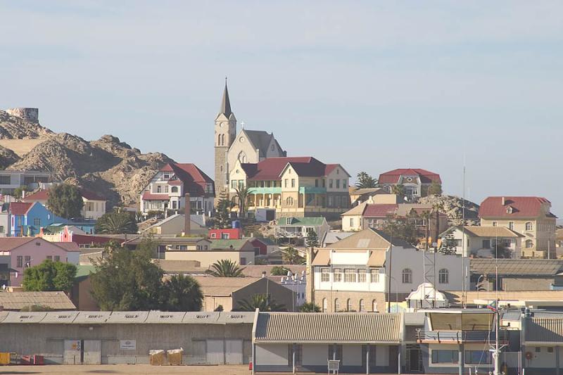 CRW_4741 Nov. 11, 2006 - Luderitz, Namibia.  Arriving in Luderitz.